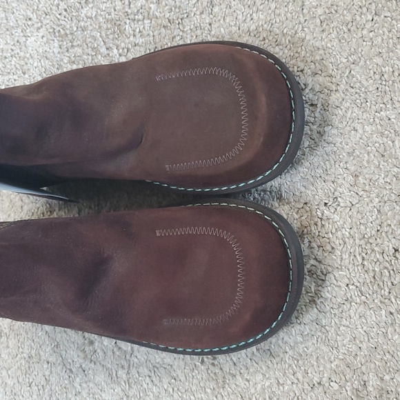 NWT GAP Kids Dark Brown Suede Boots/ Leather Upper. Size 2 - Picture 3 of 14